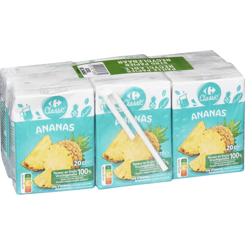 PINEAPPLE X 6 X 20CL ANANAS X 6 X 20CL