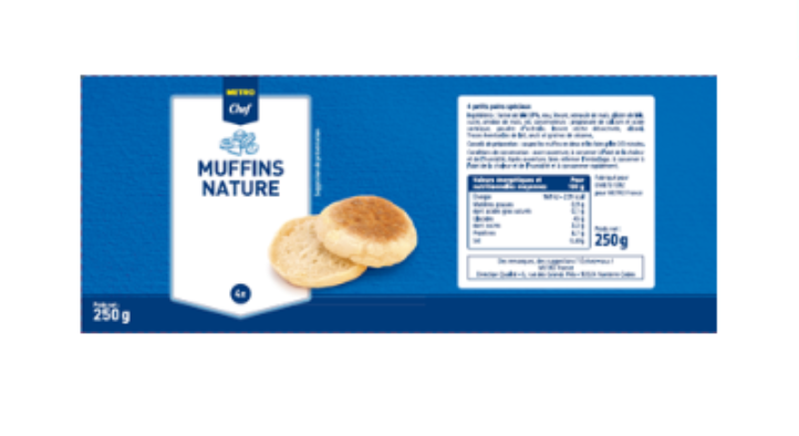 MUFFIN PLAIN X 4PC
MUFFIN NATURE X 4PC