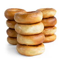 BAGELS PLAIN X 15PC X 100GR BAGEL NATURE X15PC X 100GR