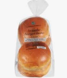 BRIOCHE BUNS - 440GR  BRIOCHE - 440GR