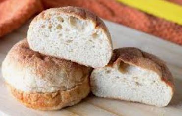 BREAD BUN CHICKPEAS GLUTEN FREE 100GR PAIN BURGER POIS CHICHE SANS GLUTEN 100GR
