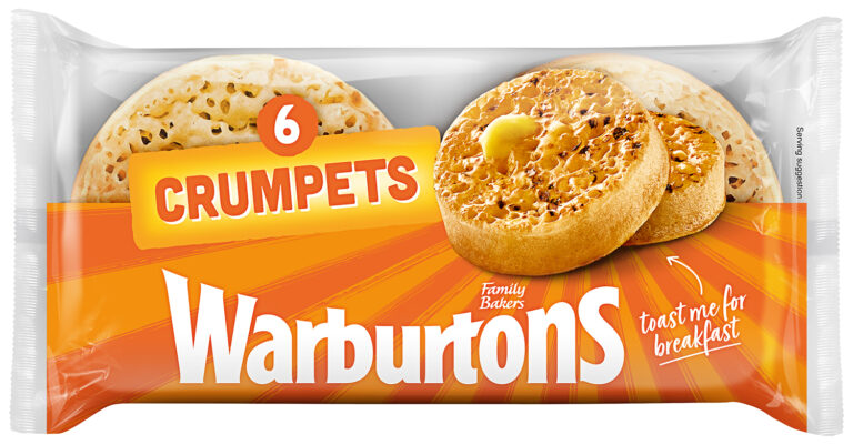 CRUMPETS WARBURTONS 330GR X6PC CRUMPETS WARBURTONS 330GR X6PC