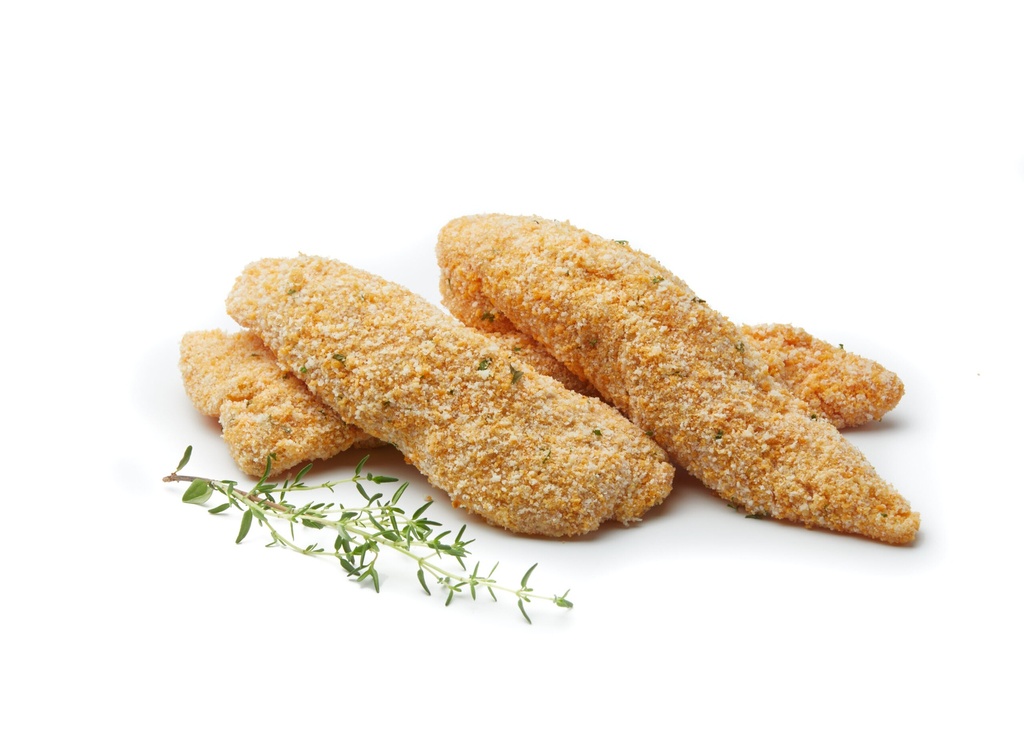 CHICKEN CRUMBED TENDER - 1KG TENDRE DE POULET  - 1KG