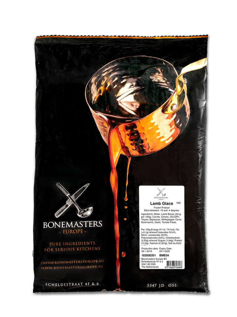 DEMI/GLACE LAMB "BONEMASTERS" KG -DEMI/GLACE AGNEAU "BONEMASTERS" KG