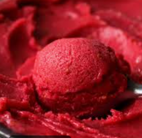 VEGAN RASPBERRY SORBET VEGAN RASPBERRY SORBET
