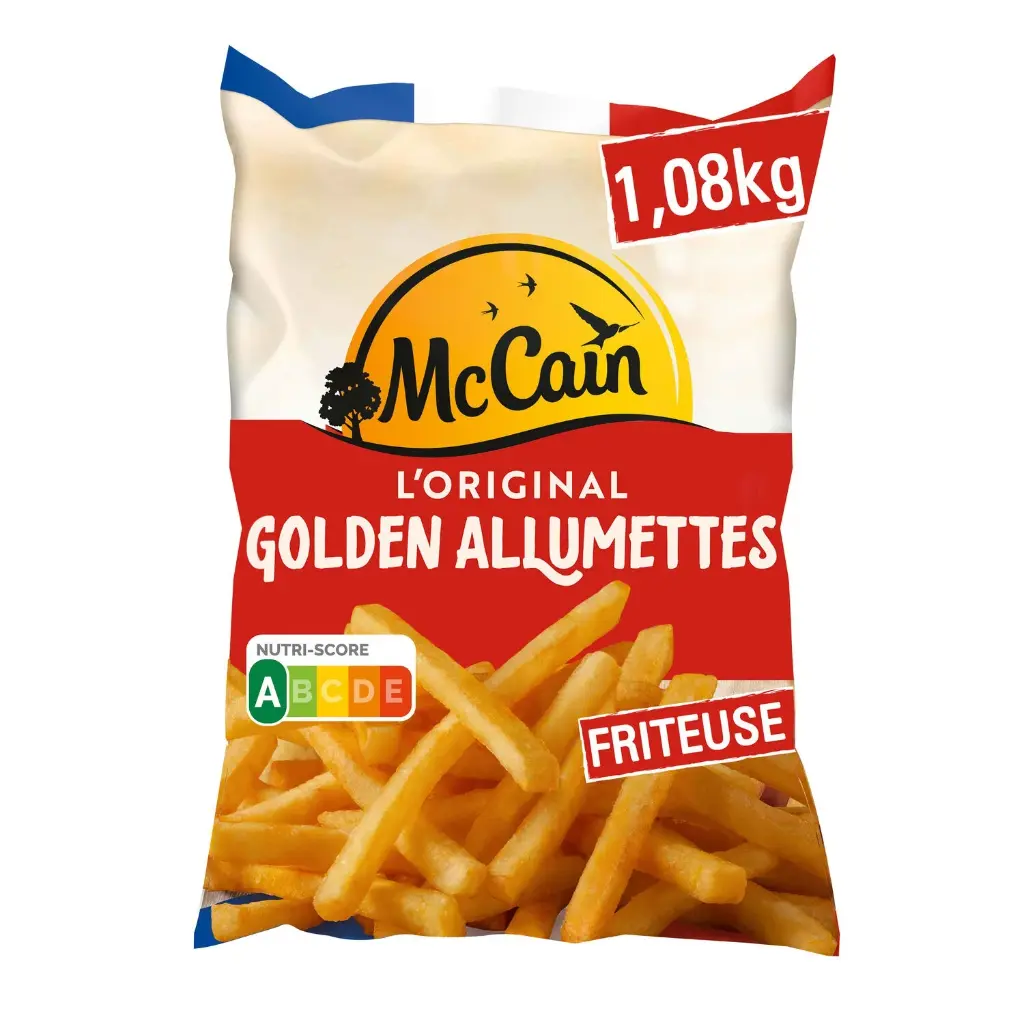 GOLDEN "ALLUMETTES" 1.1KG MC CAIN GOLDEN ALLUMETTES 1.1KG MC CAIN