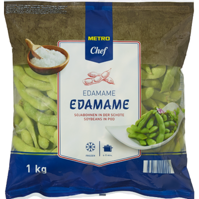 FROZEN EDAMAME HIJIKI SALAD - 1KG FROZEN EDAMAME HIJIKI SURGELE 1KG