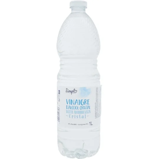 DISTILLED WHITE VINEGAR -1L VINAIGRE ALCOOL BLANC - 1L