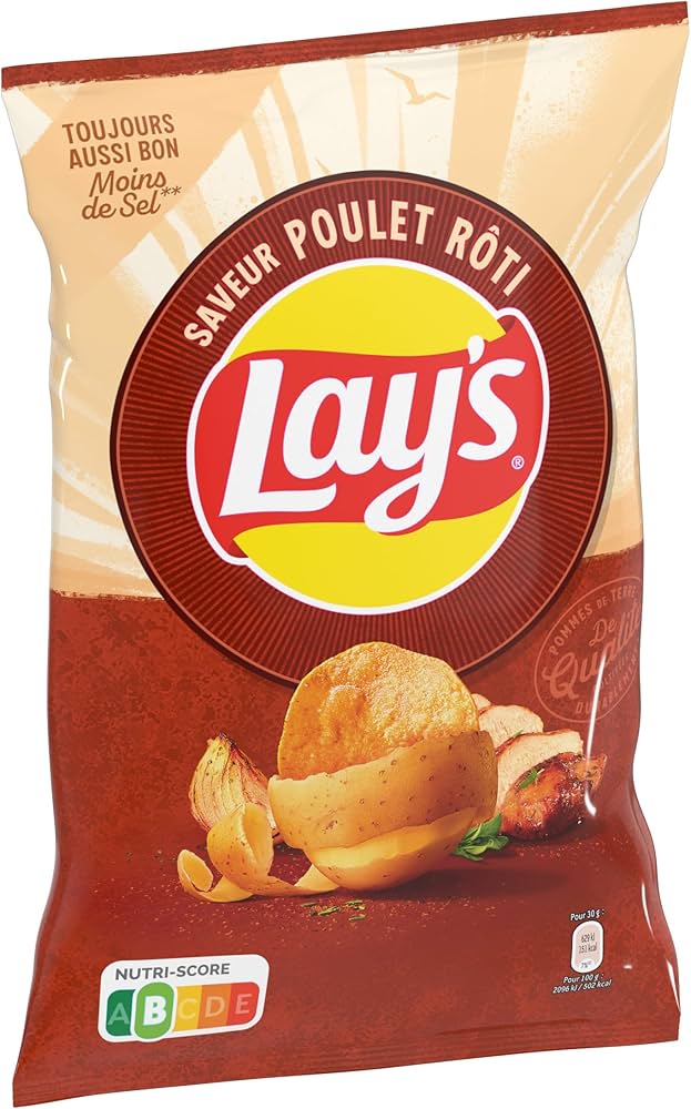 CRISPS LAY'S CHICKEN 75GRX15 CRISPS LAY'S POULET 75GRX15