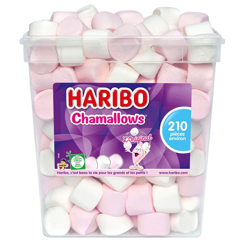 HARIBO MARSHMALLOWS WHITE 210GR HARIBO MARSHMALLOW 210GR