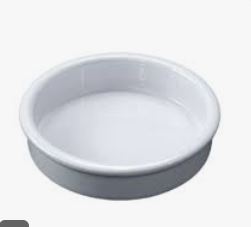 CASSOLETTE WHITE - 12CM X 4 CASSOLETTE BLANCHE - 12CM X 4