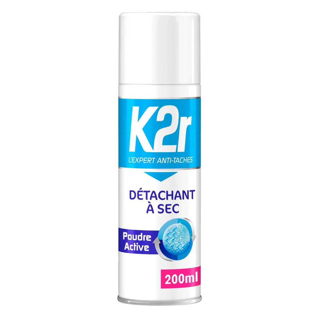 DRY STAIN REMOVER AEROSOL SPRAY K2R DETACHANT SEC AEROSOL K2R