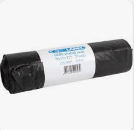 BIN BAGS HEAVY DUTY - 110L X 30 SACS POUBELLE HEAVY DUTY - 110L X 30