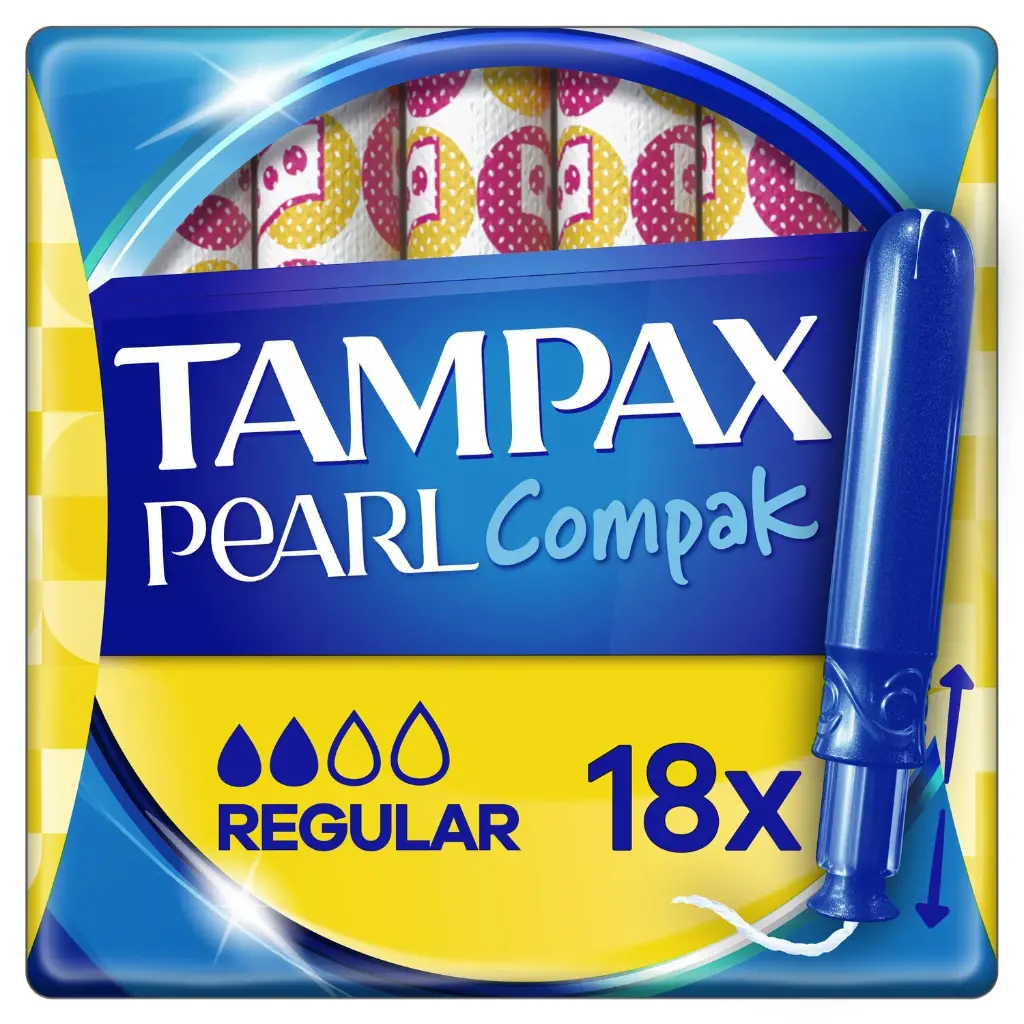 TAMPAX PEARL COMPAK REGULAR TAMPAX PEARL COMPAK REGULAR
