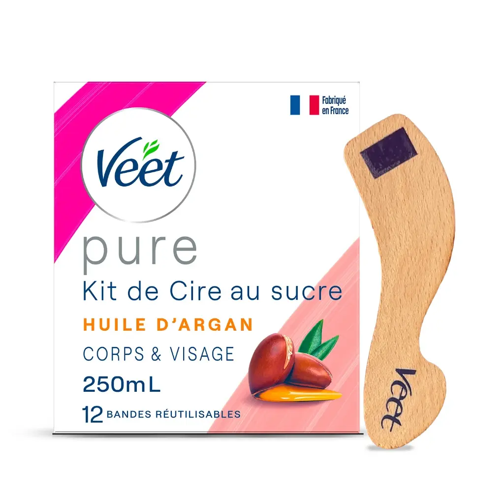 WAX STRIPS FACE & BODY VEET BANDES DE CIRE VISAGE & CORPS VEET