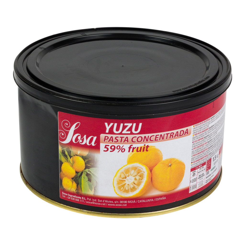 YUZU PASTE SOSA - 1.5KG YUZU PASTE SOSA - 1.5KG