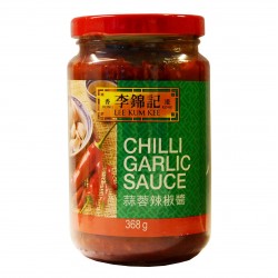 CHILLI AND GARLIC SAUCE LKK - 368G SAUCE AU PIMENT ET À L'AIL LKK - 368G