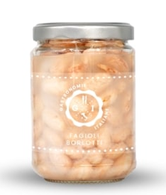 BORLOTTI BEANS CAN - HARICOTS BORLOTTI BOITE