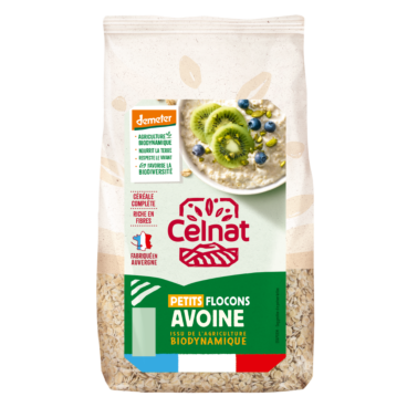 ROLLED OAT FLAKES ORGANIC - 500GR PETITS FLOCONS AVOINE BIO - 500GR