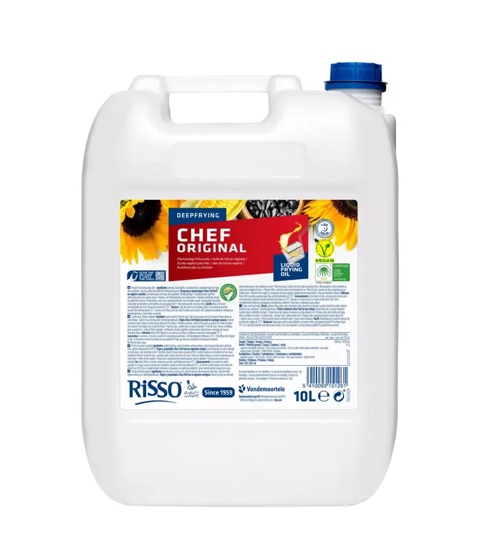 FRYING OIL, RISSO, 10LT HUILE DE FRITE, RISSO, 10LT