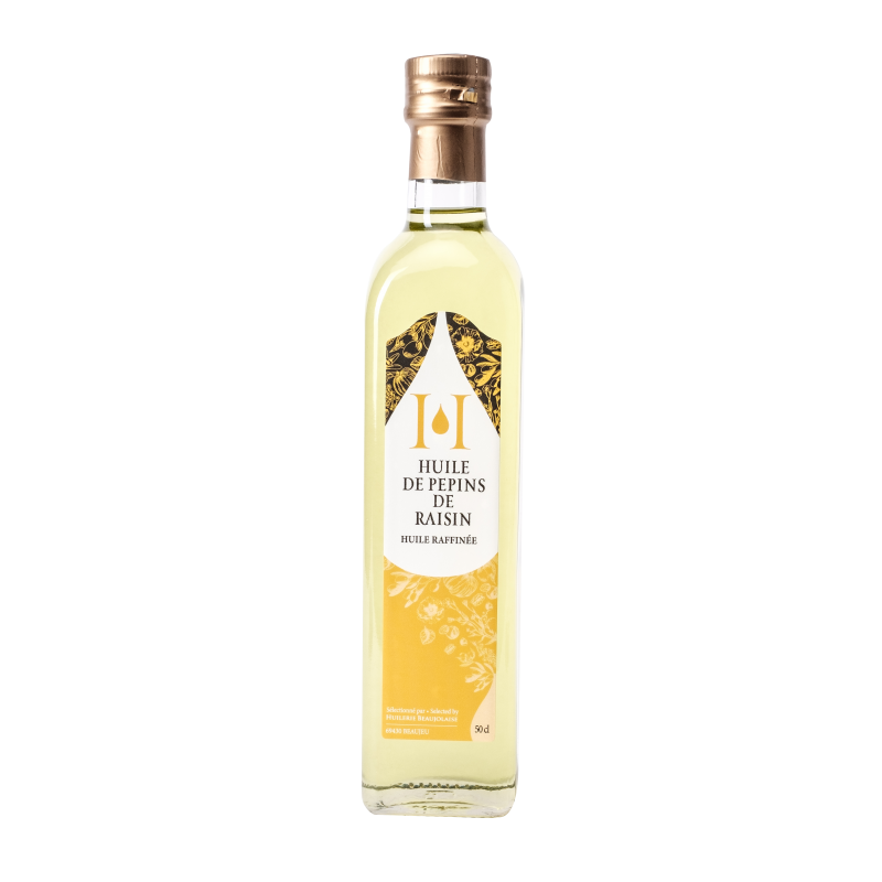 GRAPE SEED OIL - 500ML HUILE DE PEPINS RAISIN - 500ML