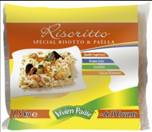 RISOTTO / PAELLA RICE - 2.5KG
RISOTTO / PAELLA RICE  - 2.5KG
