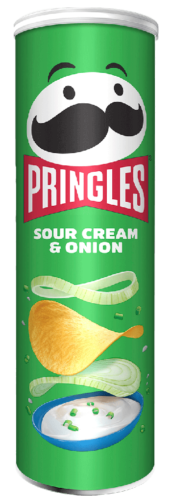 PRINGLE'S SOUR CREAM AND ONION PRINGLE'S SOUR CREAM ET OIGNON