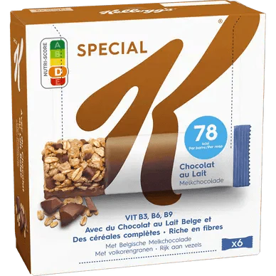 SPECIAL K BARS CHOCO 21.5X30PC SPECIAL K BARS 120GR