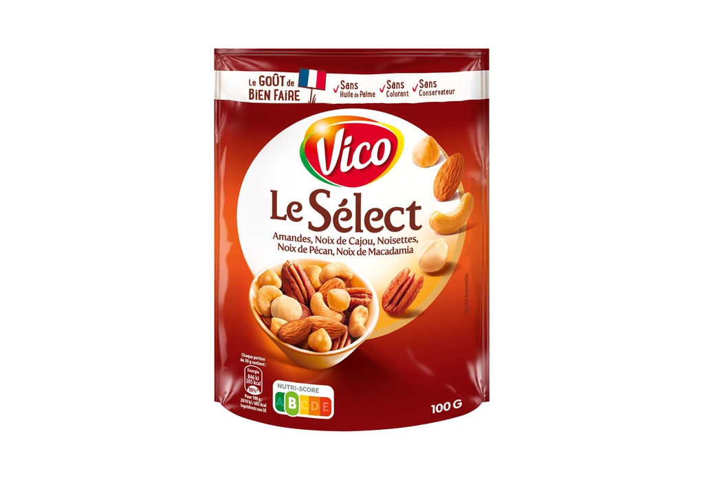 MIXED NUTS APERITIF 100GR MELANGE SELECT APERITIF 100GR