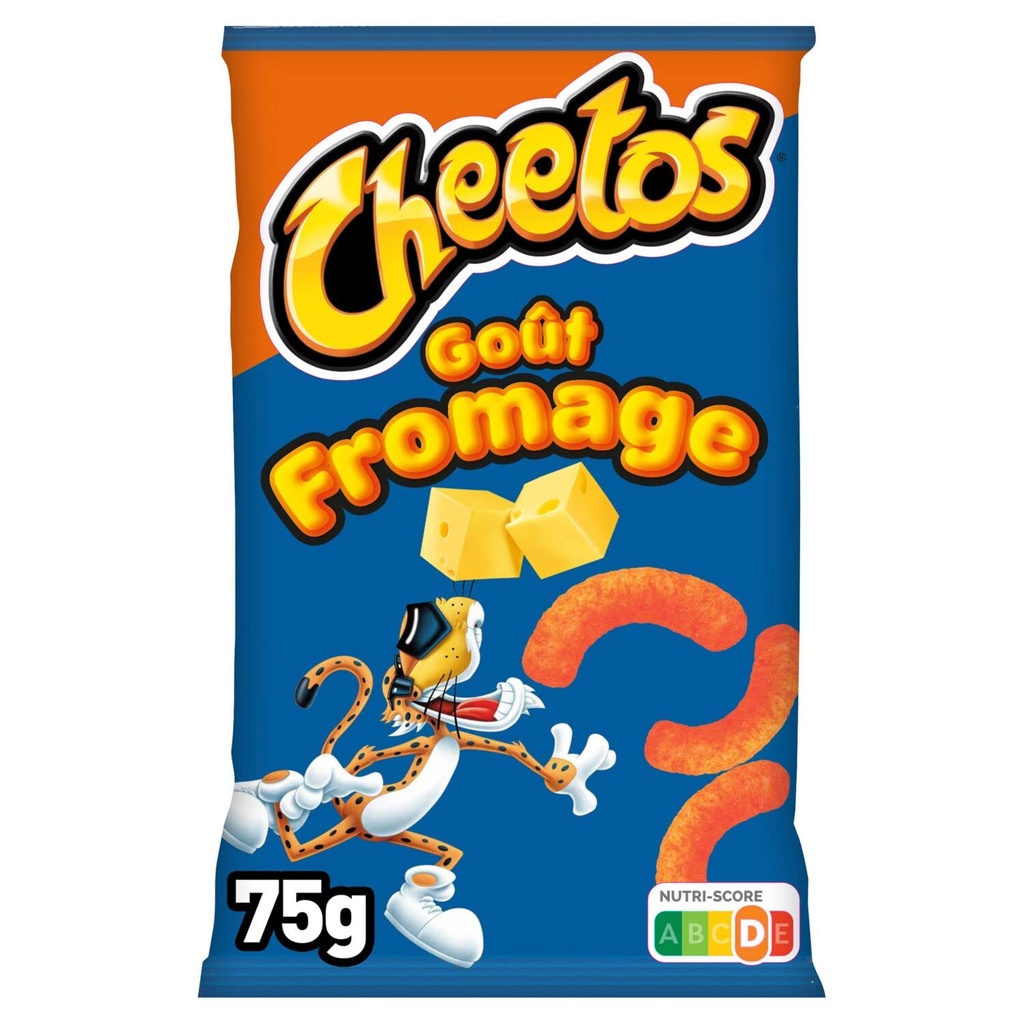 CHEETOS CHEESE 75GR
CHEETOS FROMAGE 75GR