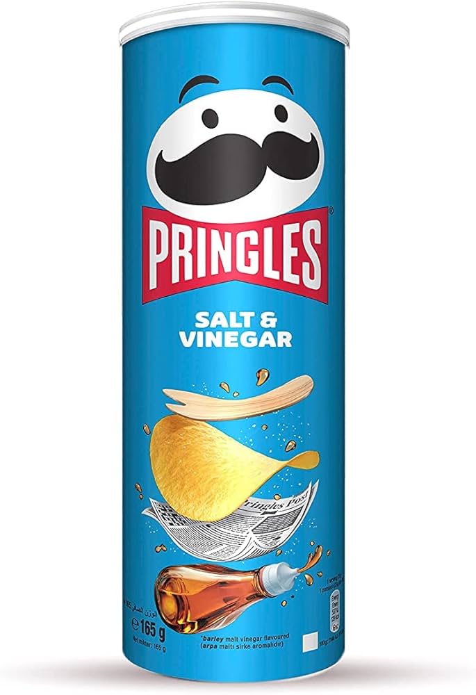PRINGLES SALT - VINEGAR - TUBES PRINGLES SALT - VINEGAR - TUBES