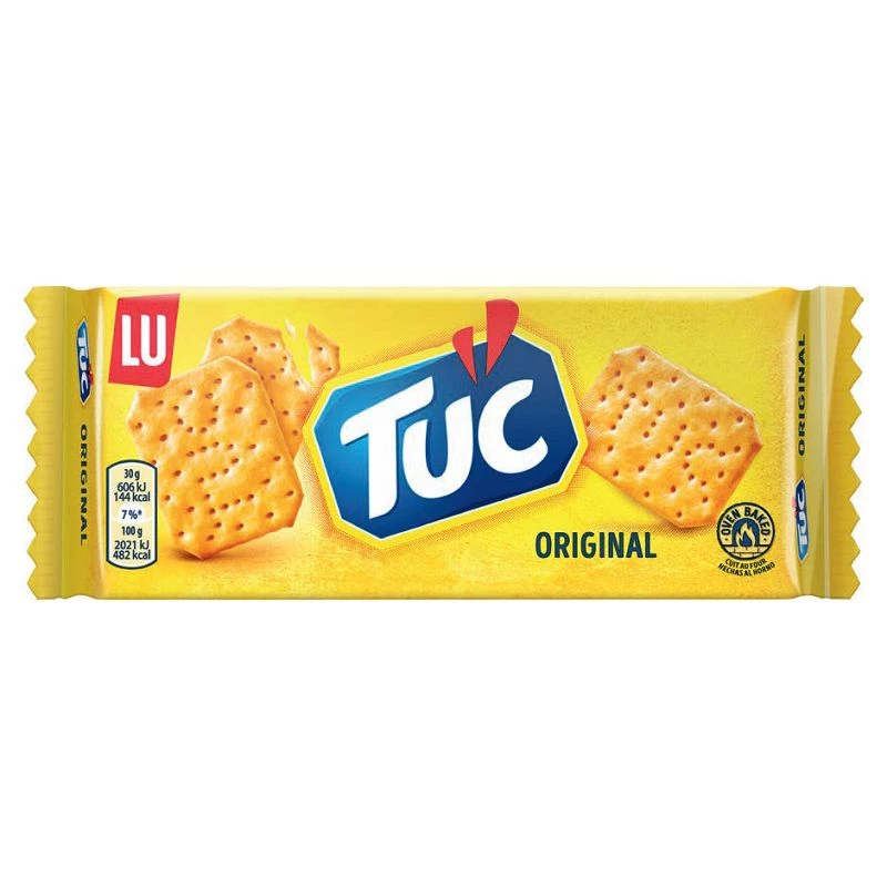 TUC PLAIN 100GR X 6 TUC NATURE 100GR X 6