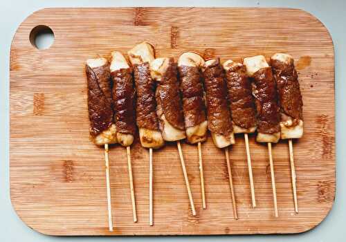 BEEFCHEESE SKEWERS BROCHETTES DE BOEUFFROMAGE
