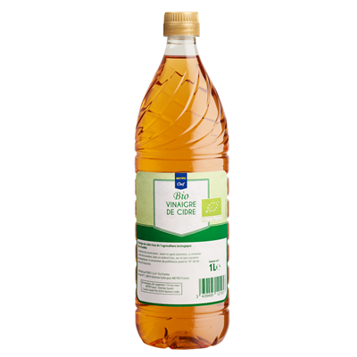 CIDER VINEGAR ORGANIC - 1L VINAIGRE DE CIDRE BIO - 1L