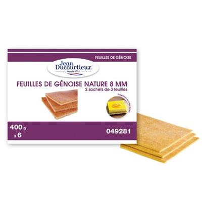 GENOISE DUC.F PLAIN 8MMX6 GENOISE DUC.F NATURE 8MMX6