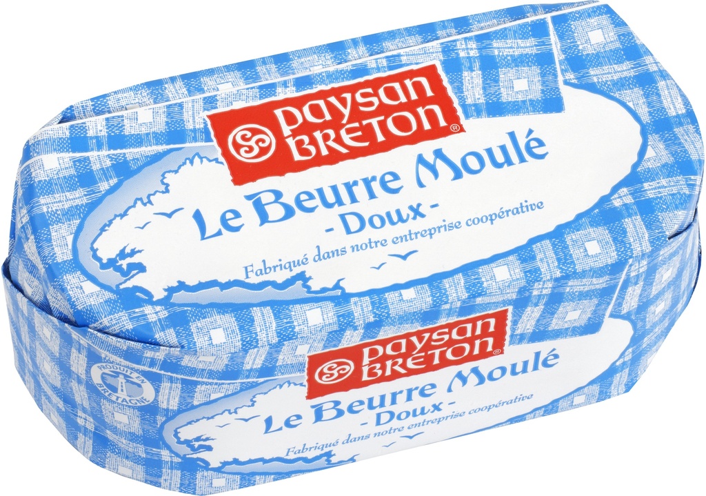 BUTTER UNSALTED PAYSAN BRETON - 500G BEURRE DOUX PAYSAN BRETON - 500G