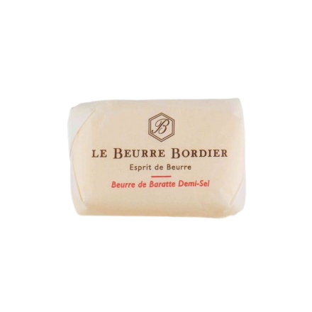 BUTTER SALTED BORDIER - 250G BEURRE SALE BORDIER - 250G