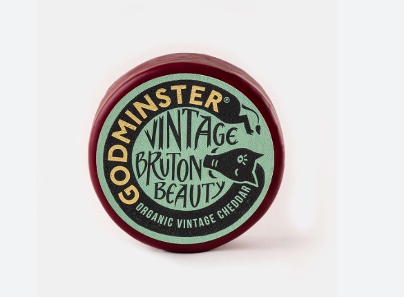 GODMINSTER ORGANIC CHEDDAR 1 KG -GODMINSTER CHEDDAR BIO  1 KG