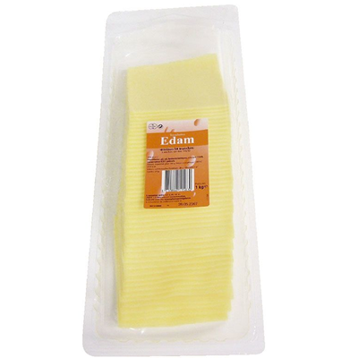 EDAM SLICED - 1KG EDAM TRANCHE - 1KG