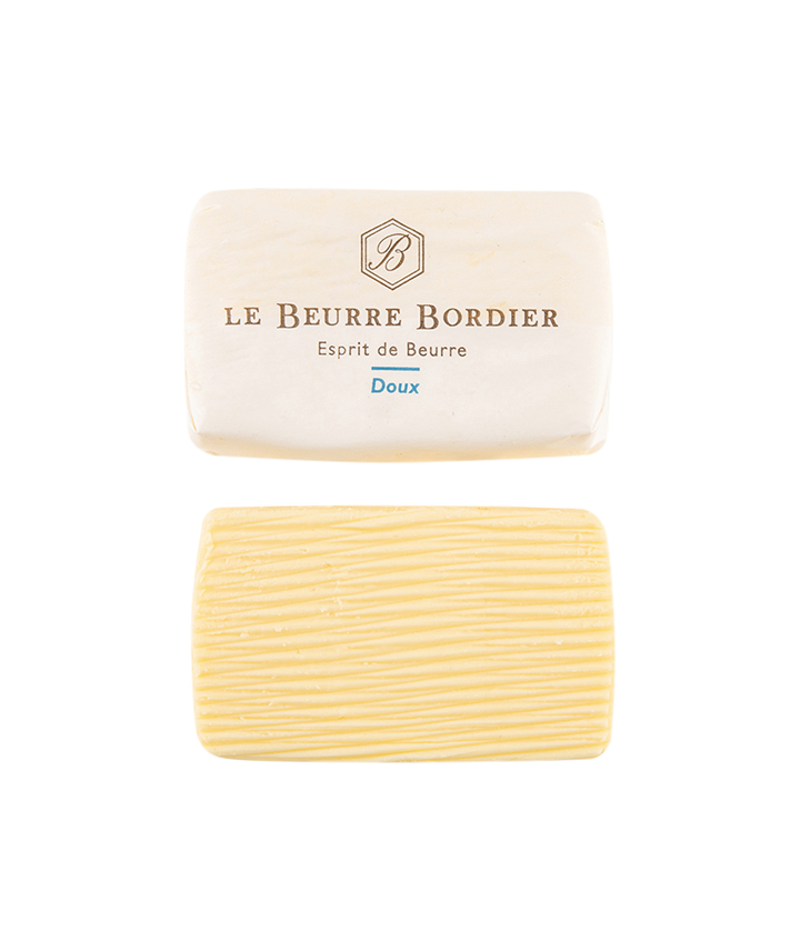 BUTTER UNSALTED BODIER - 250G BEURRE DOUX BORDIER - 250G