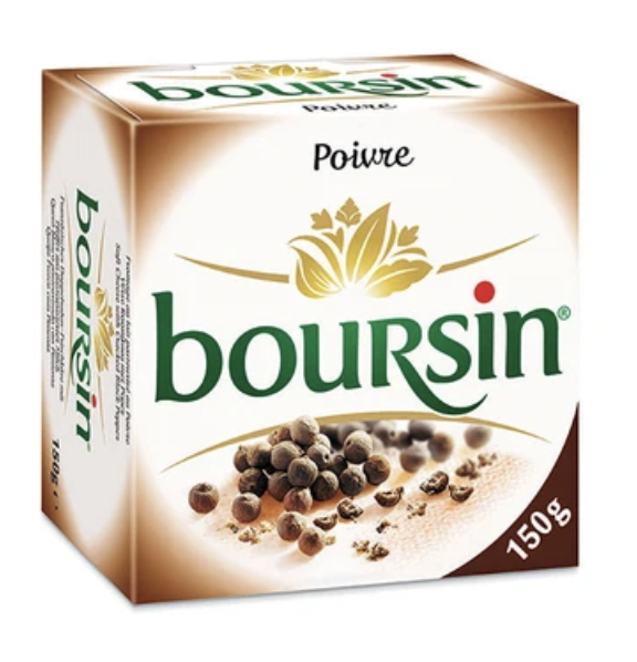 BOURSIN PEPPER - 150G BOURSIN POIVRE - 150G