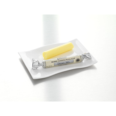 BUTTER SALTED PORTIONS CONVIETTE 15G X 30 BEURRE DEMI SEL PORTIONS CONVIETTE 15G X 30
