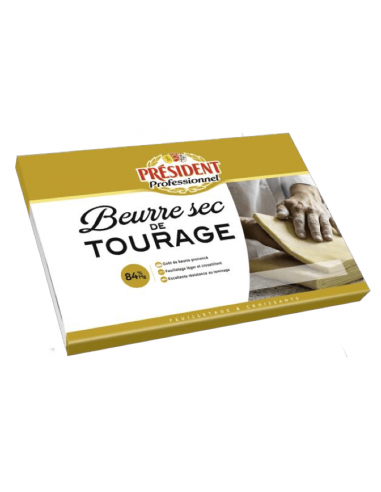 BUTTER 84% TOURAGE - 1KG BEURRE SEC 84% TOURAGE - 1KG