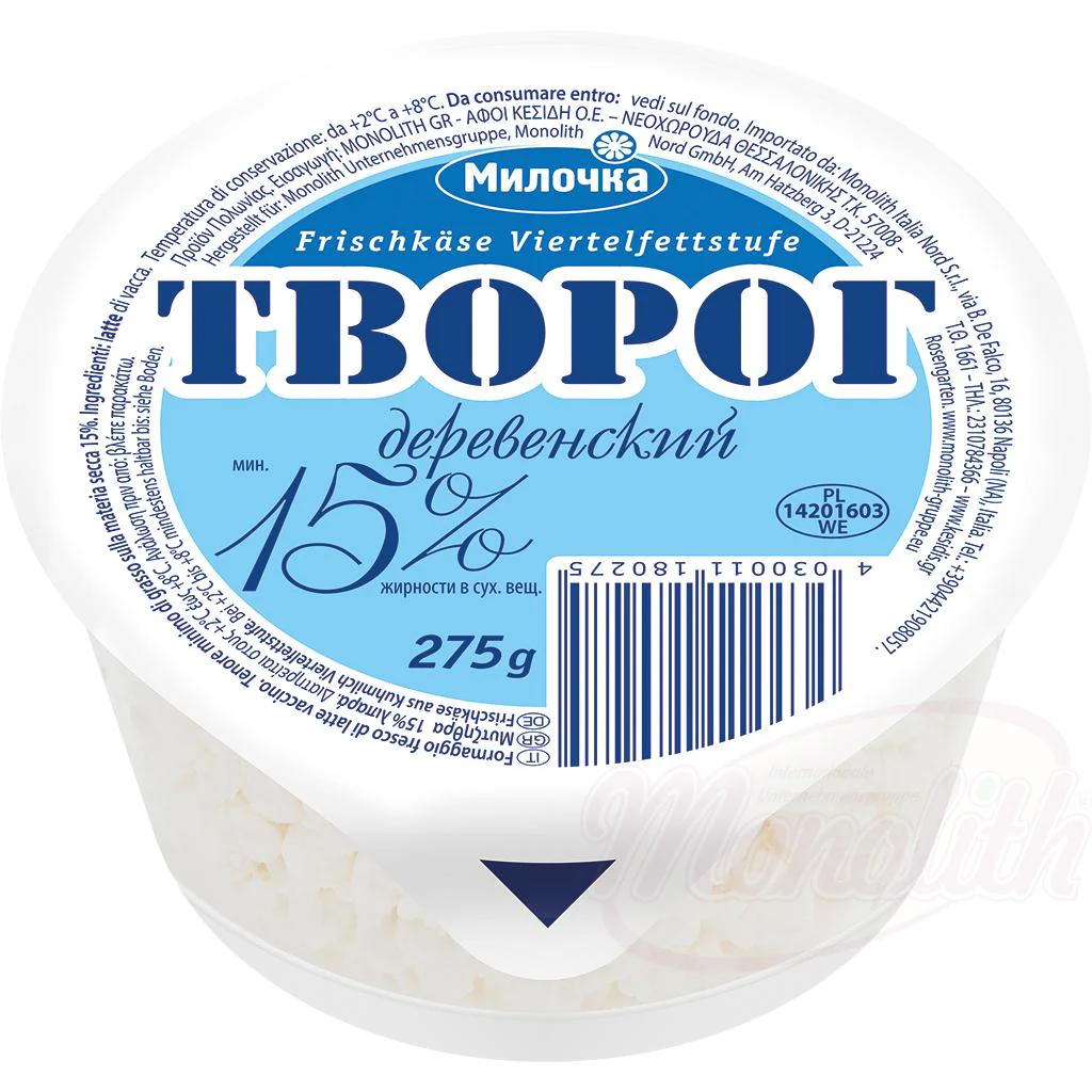 TVOROG 15% - 350GR TVOROG 15% - 350GR