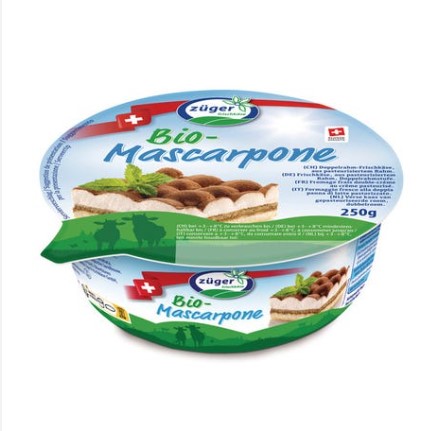 MASCARPONE ORGANIC - 250G MASCARPONE BIO - 250G