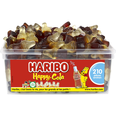 HAPPY COLA HARIBO - 210PC HAPPY COLA HARIBO - 210PC