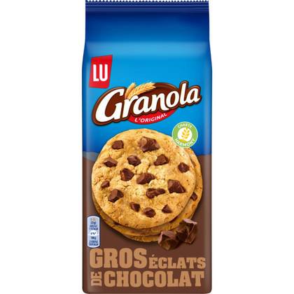 COOKIES MIX CHOCOLATE BAG COOKIES CHOCOLAT GRANOLA - 184GR