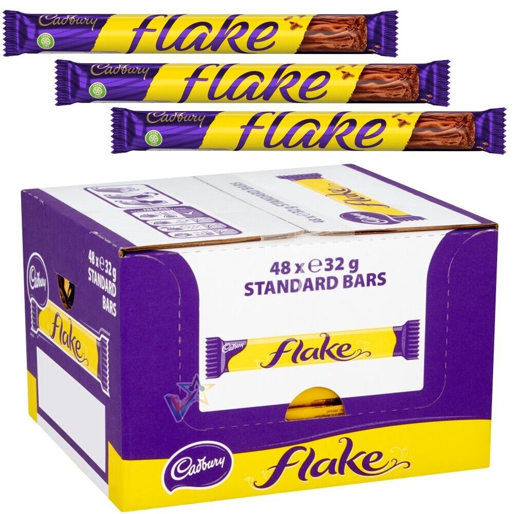 CADBURYS FLAKE 32GR X 48PC CADBURYS FLAKE 32GR X 48PC