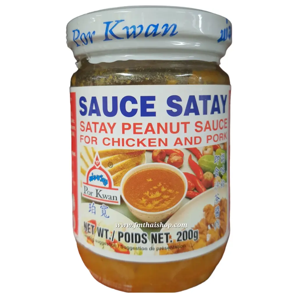 SATAY SAUCE PEANUT - 200G SATAY SAUCE CACAHUETE - 200G