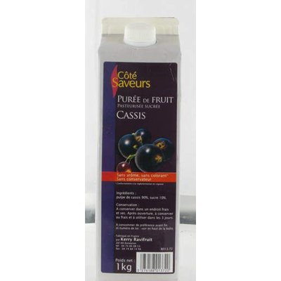 PUREE CASSIS KERRY RAVIFRUIT 1L PURÃ‰E CASSIS KERRY RAVIFRUIT 1L